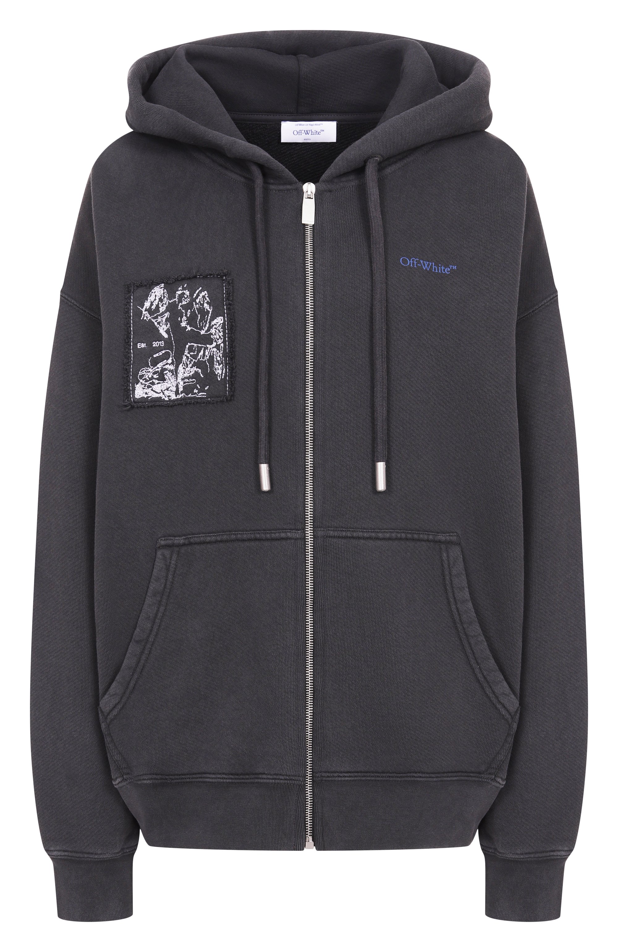 Хлопковая толстовка OFF-WHITE, арт. 0WBE009F25FLE001, фото 1