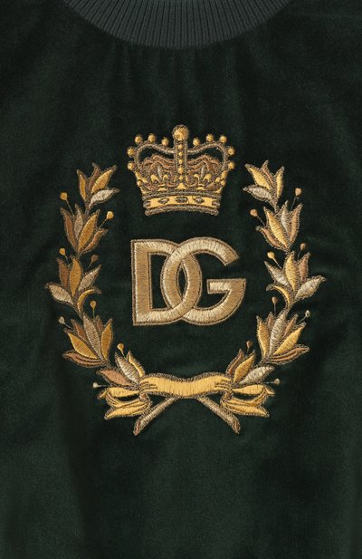 Хлопковый свитшот DOLCE & GABBANA, арт. L4JWLA/FUWE6/8-14, фото 3