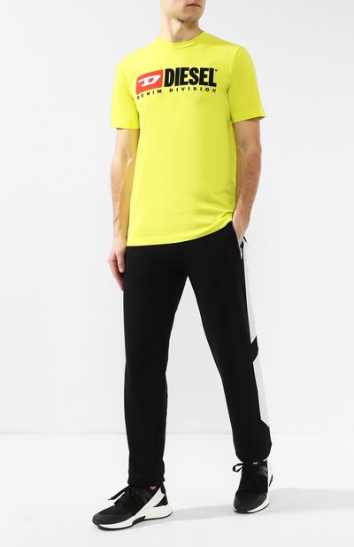 Хлопковая футболка  DIESEL, арт. 00SH0I/0CATJ, фото 2