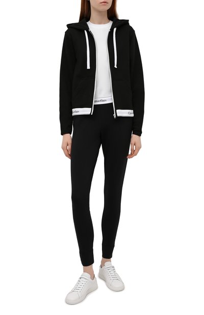 Легинсы CALVIN KLEIN черного цвета по цене 5995 руб., арт. D1632E, фото 2 Легинсы CALVIN KLEIN, арт. D1632E, фото 2