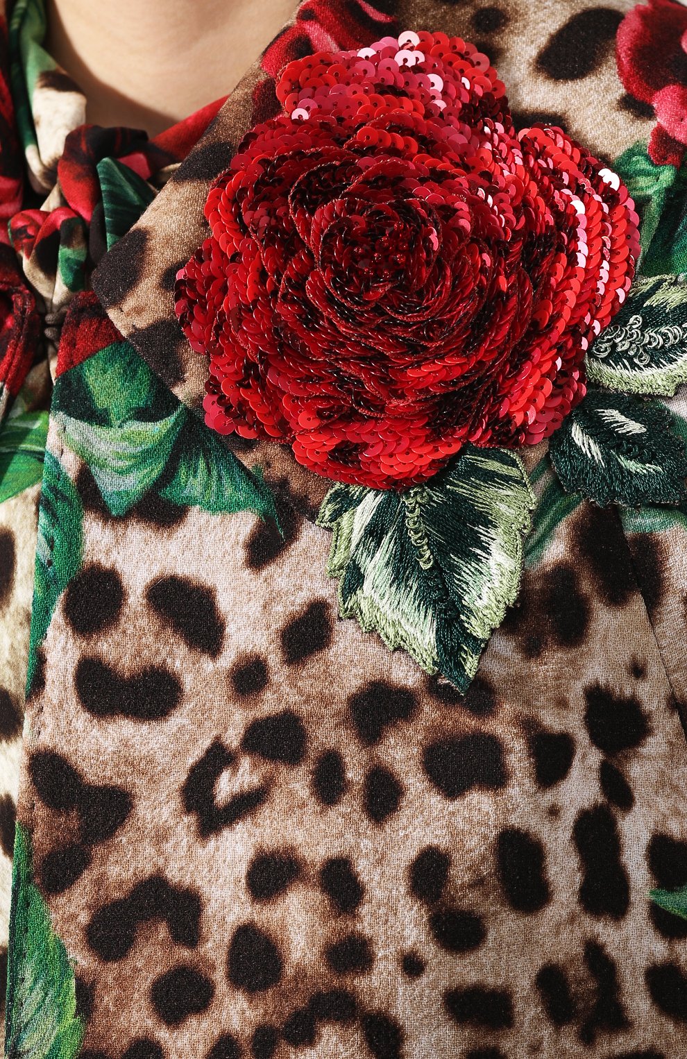 Шерстяной кейп DOLCE & GABBANA, арт. F0W53Z/FS2DD, фото 5