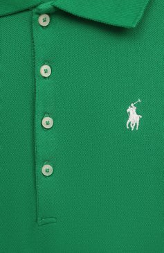 Детское хлопковое платье POLO RALPH LAUREN зеленого цвета, арт. 311862334 | Фото 3 (Рукава: Короткие; Материал внешний: Хлопок; Девочки Кросс-КТ: Платье-одежда; Случай: Повседневный; Драгоценные камни: Проставлено; Материал сплава: Проставлено; Нос: Не проставлено; Ростовка одежда: 2 года | 92 см, 3 года | 98 см, 4 года | 104 см)