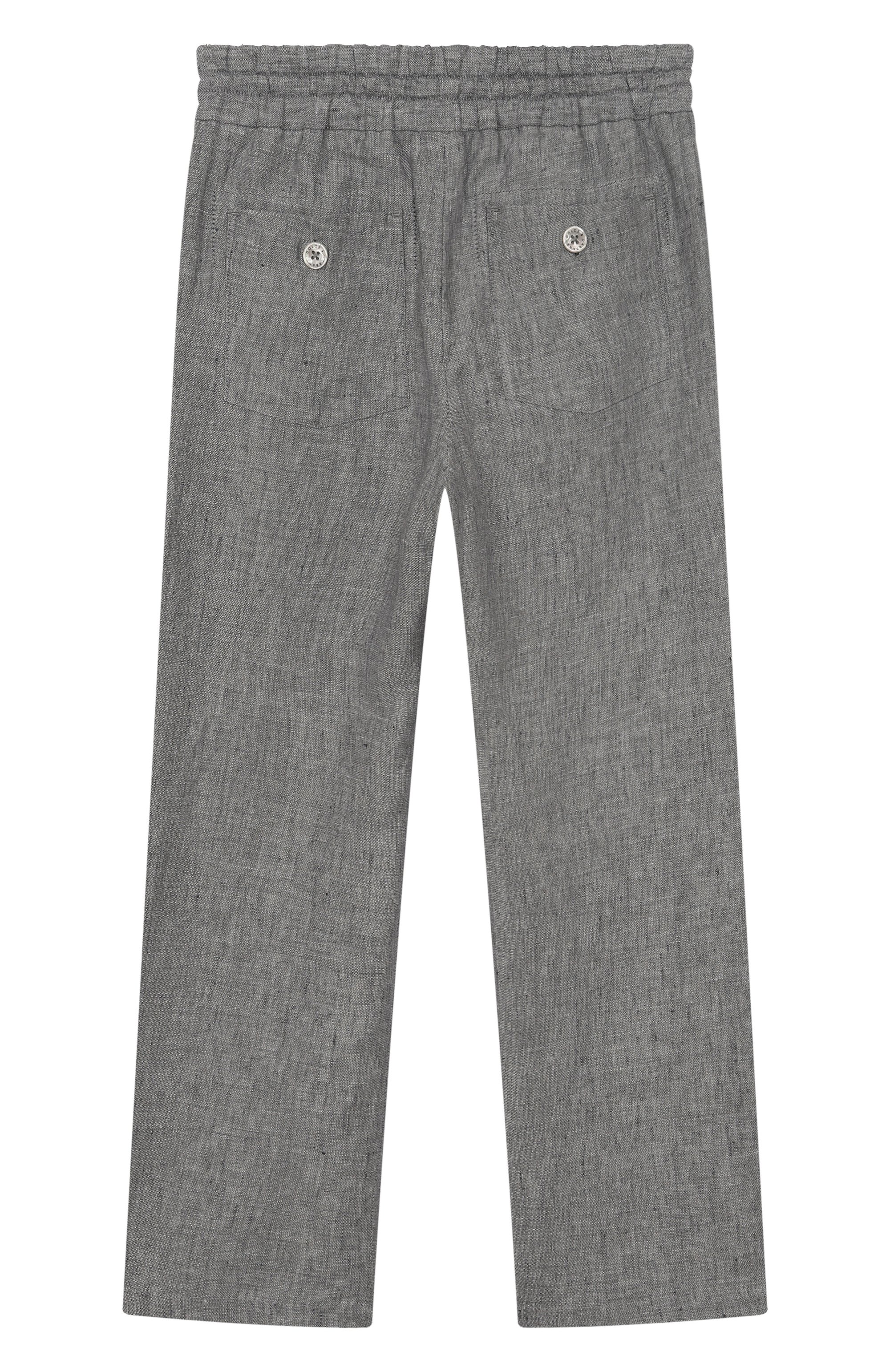 Льняные брюки DOLCE & GABBANA, арт. L44P89/FU4MF/8-12+, фото 2