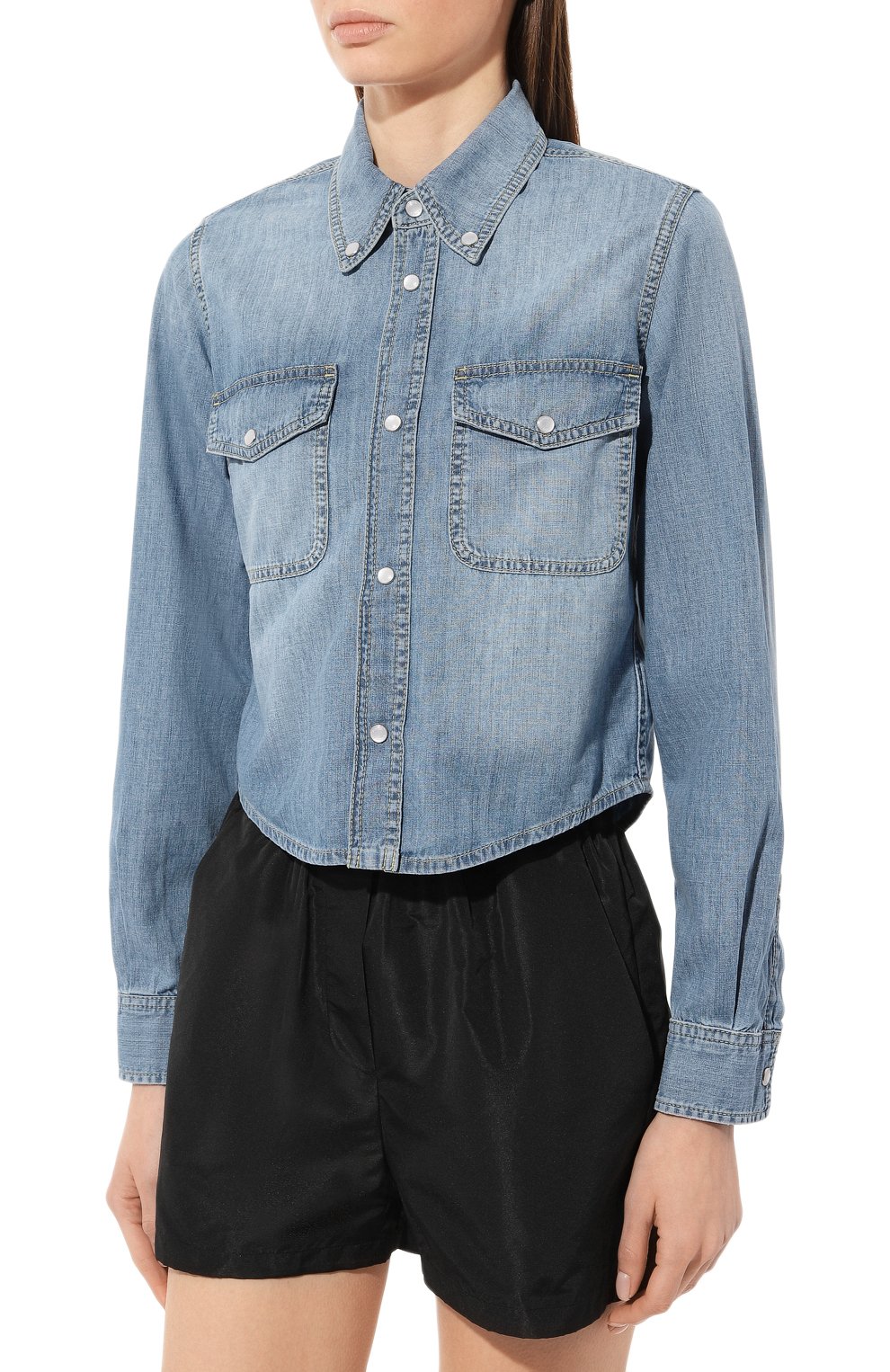 Джинсовая рубашка PINKO, арт. 100201-A0FP, фото 3