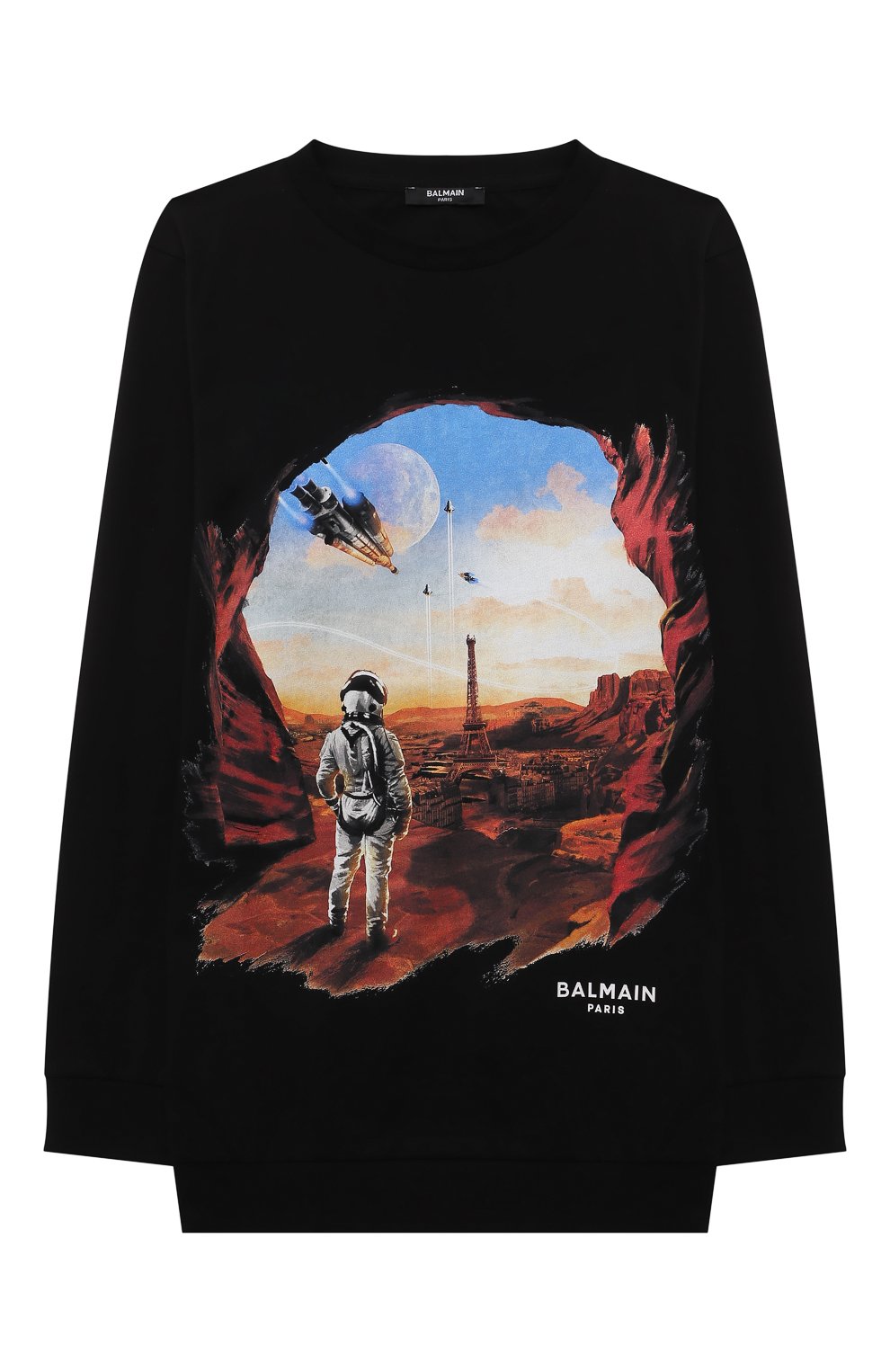 Хлопковый лонгслив BALMAIN, арт. 6O8530, фото 1
