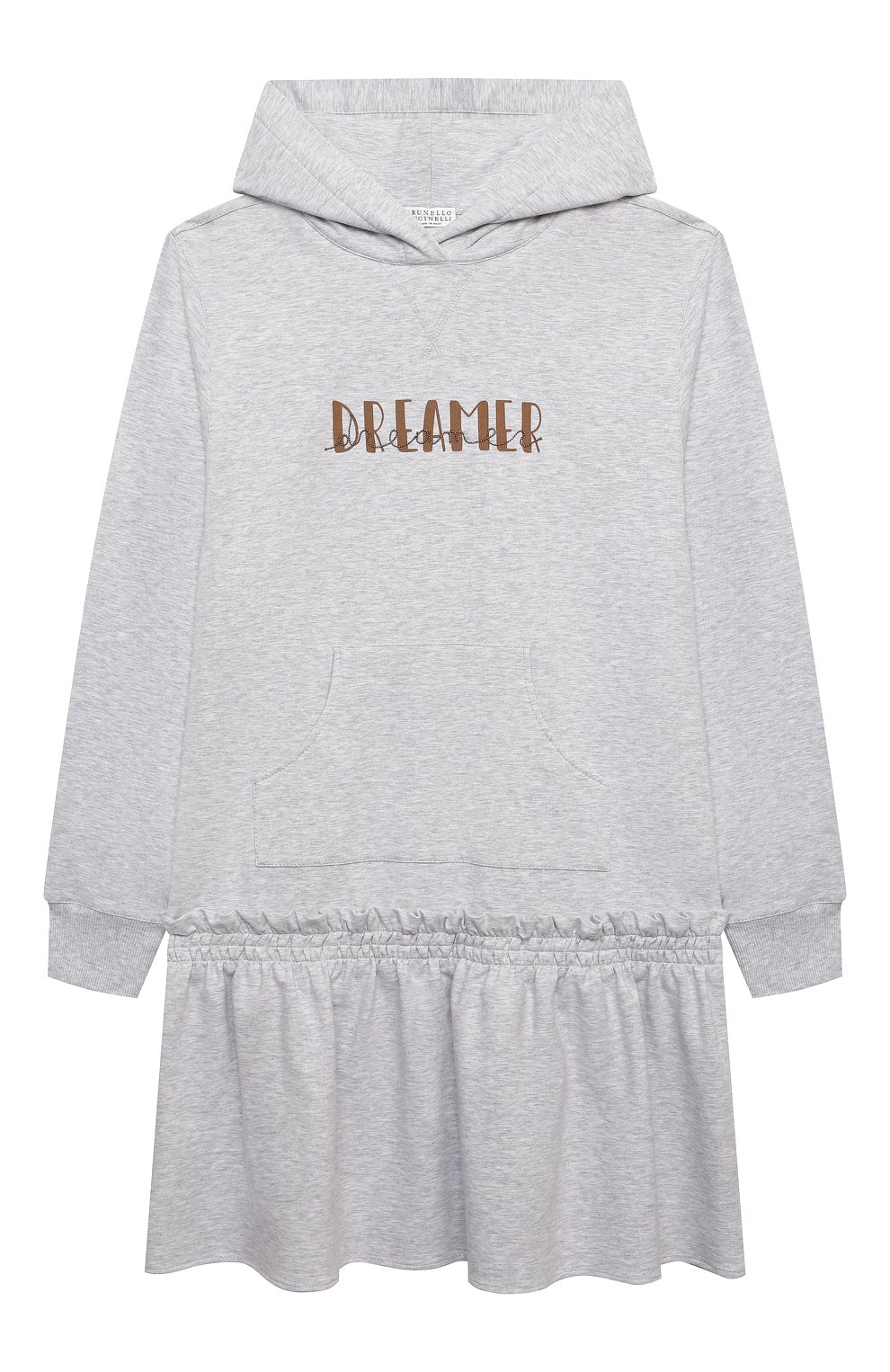 Хлопковое платье BRUNELLO CUCINELLI, арт. BH827A263C, фото 1