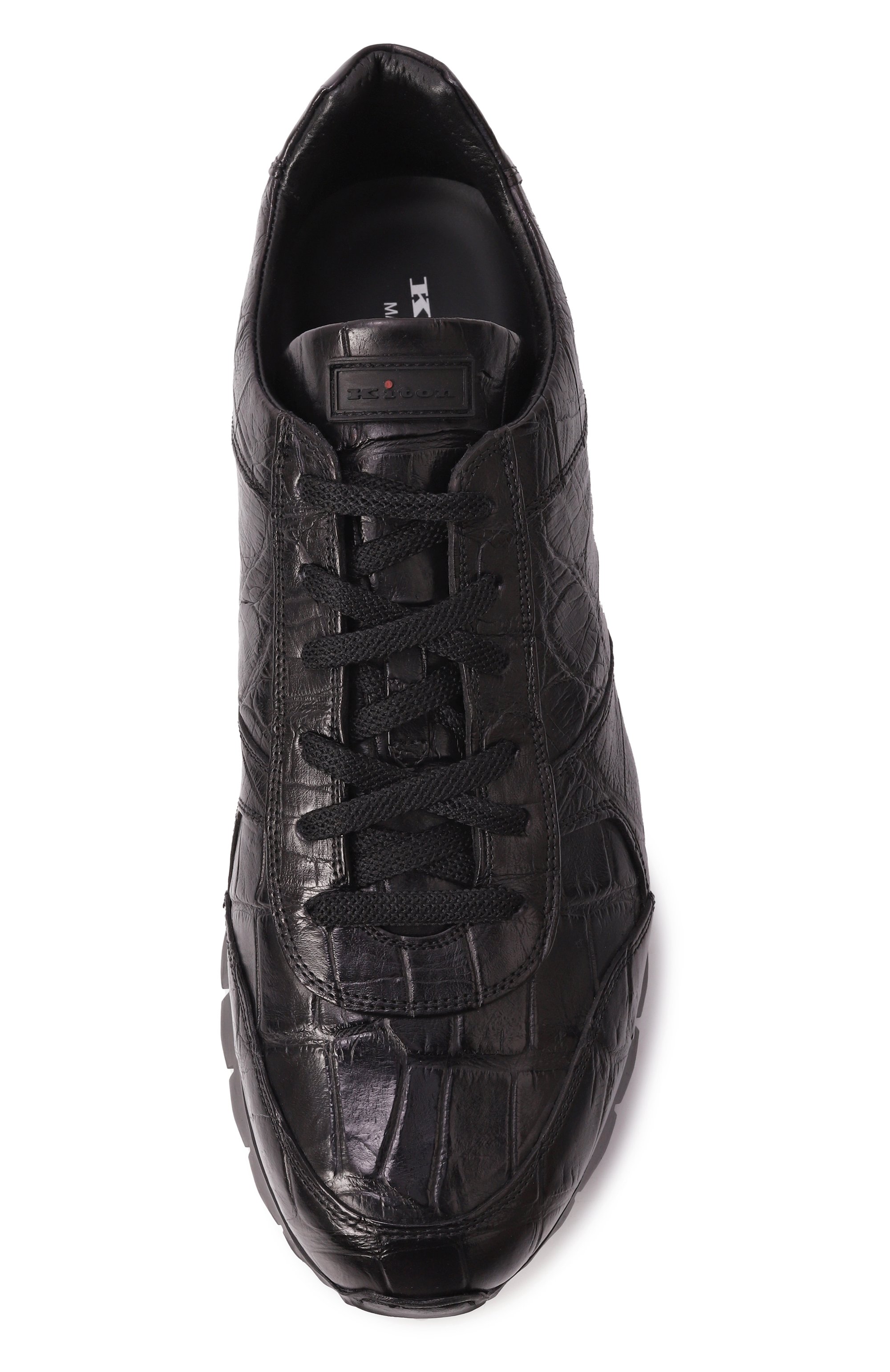 Кроссовки из кожи аллигатора KITON, арт. USSA114N0010209002, фото 6