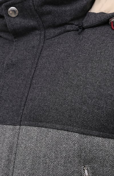 Пуховик из шерсти и кашемира BRUNELLO CUCINELLI серого цвета по цене 545000 руб., арт. MN4661848, фото 5 Пуховик из шерсти и кашемира BRUNELLO CUCINELLI, арт. MN4661848, фото 5