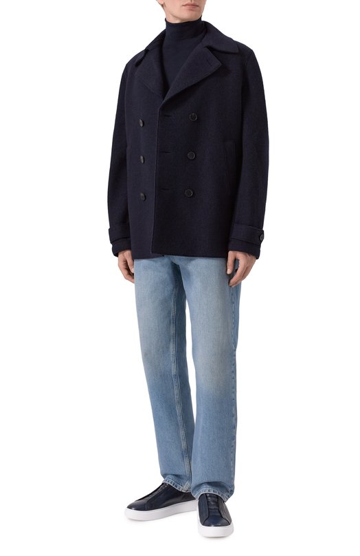 Кожаные кеды Foley Blu Barrett F0LEY-14103.2/CERV0 ASP0RT Синий  F0LEY-14103.2/CERV0 ASP0RT Фото 2