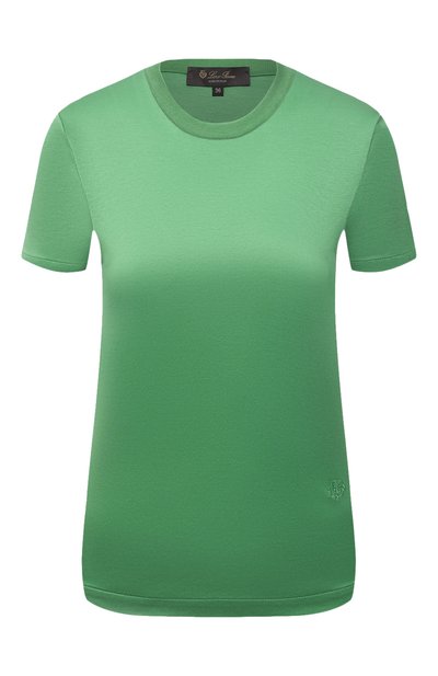 Женская хлопковая футболка LORO PIANA, арт. FAI5069