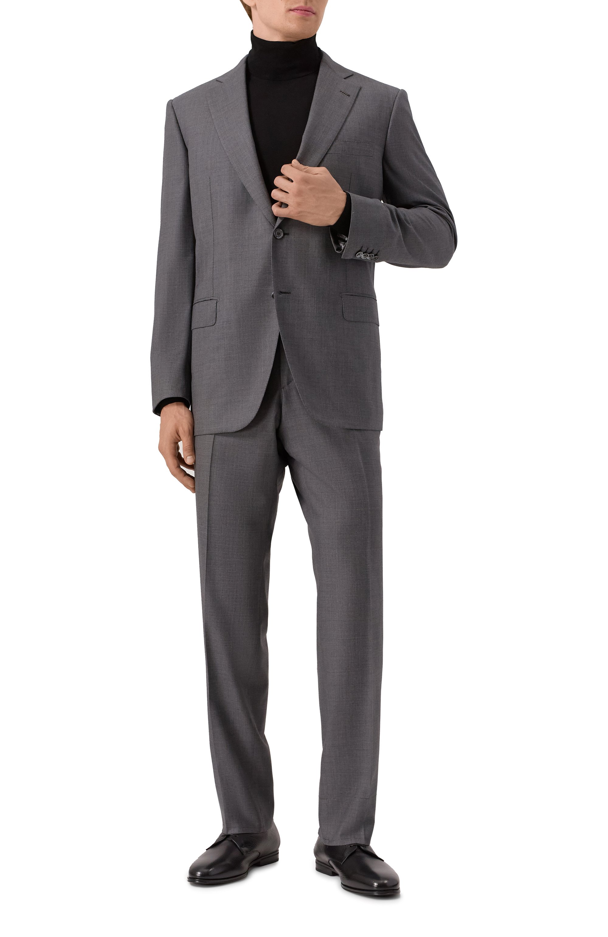 Кожаные дерби DOUCAL'S, арт. DU3394N0TTUN019N, фото 2