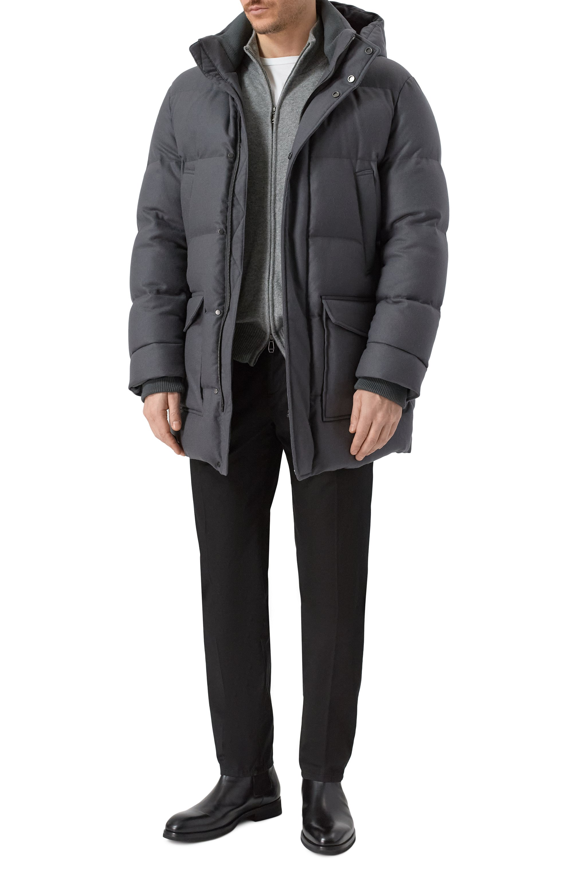 Кашемировый пуховик MVST, арт. M25.1MM.0012_, фото 2