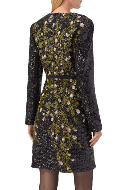Платье с отделкой пайетками GIAMBATTISTA VALLI, арт. 25FWPVCA5162/39RIC, фото 4