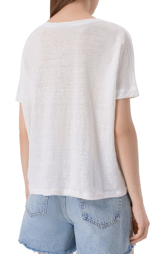 Льняная футболка Gran Sasso 60230/96800 Белый  60230/96800 Фото 4