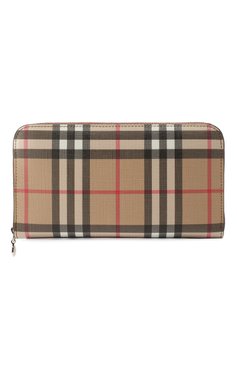 Женские кошелек elmore BURBERRY коричневого цвета, арт. 8015343 | Фото 1 (Материал: Текстиль, Пластик, Синтетический материал; Материал сплава: Проставлено, Проверено; Нос: Не проставлено; Статус проверки: Проверено, Провер�ена категория)