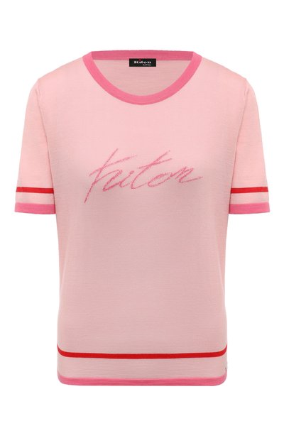 Женский пуловер из кашемира и шелка KITON, арт. D57701