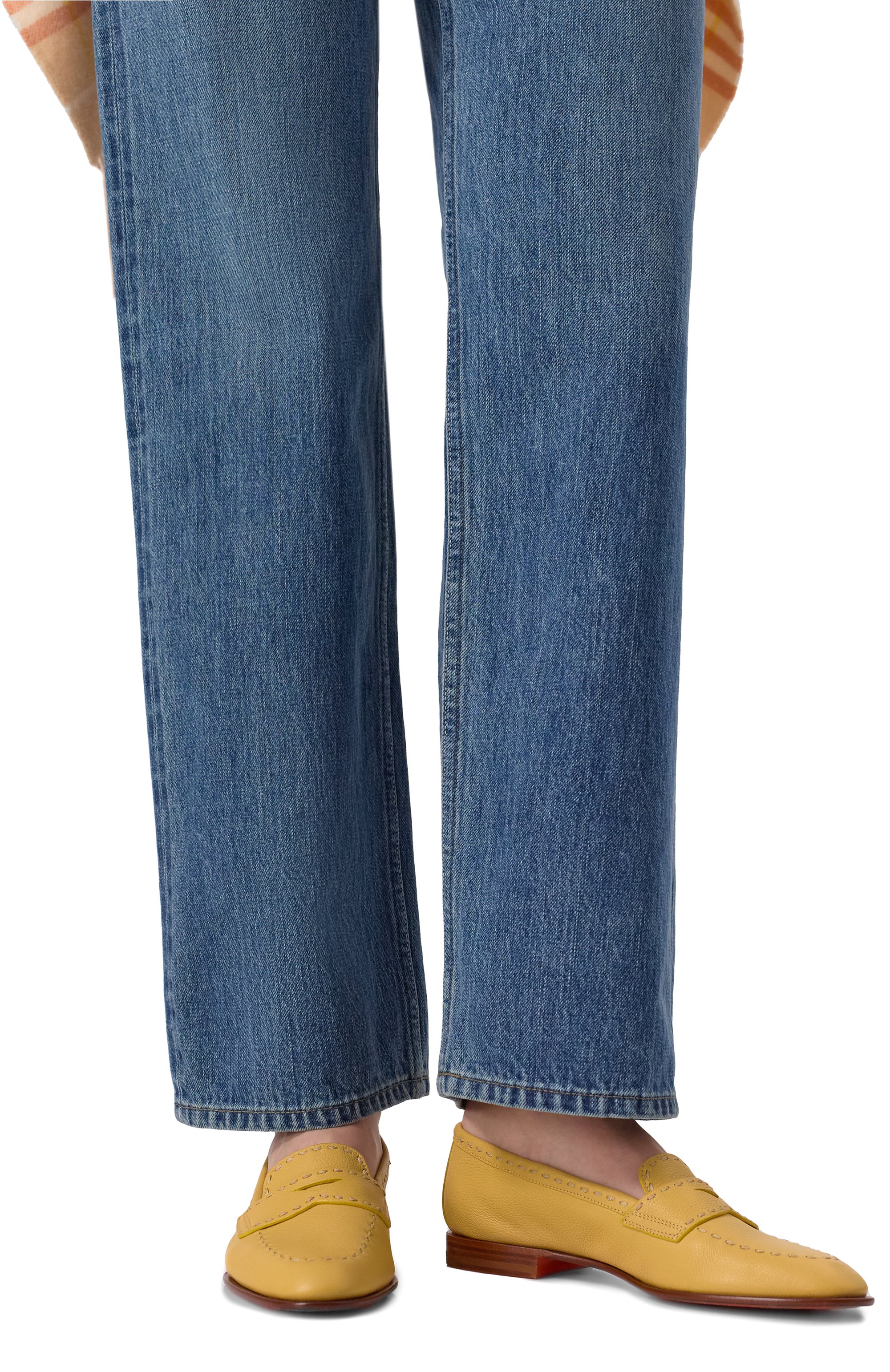 Кожаные пенни-лоферы SANTONI, арт. WUSG71437HAFSWKA, фото 3