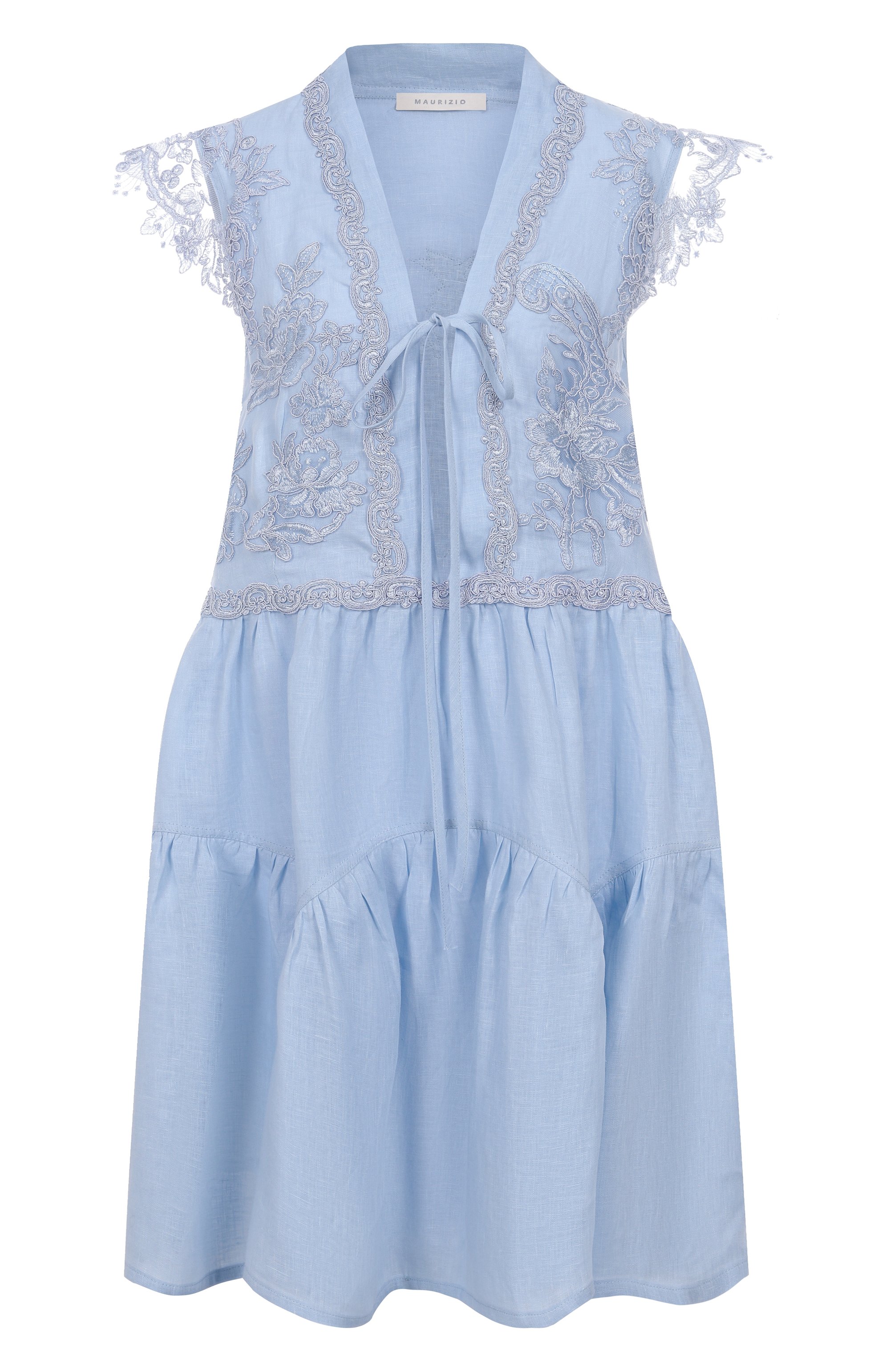 Платье изо льна и вискозы MAURIZIO, арт. W06050679, фото 1