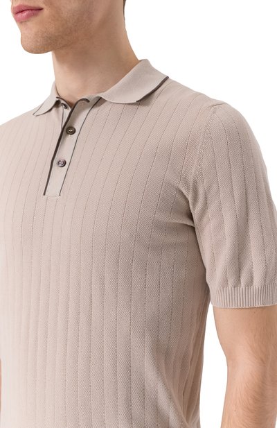 Хлопковое поло GRAN SASSO, арт. 57170/18047, фото 5