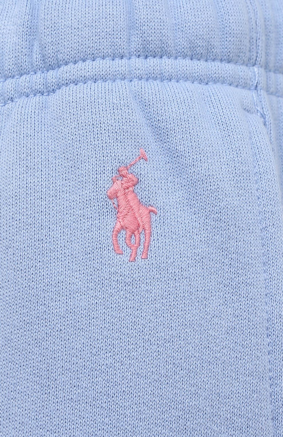 Хлопковые джоггеры POLO RALPH LAUREN синего цвета по цене 16350 руб., арт. 211838114, фото 5 Хлопковые джоггеры POLO RALPH LAUREN, арт. 211838114, фото 5