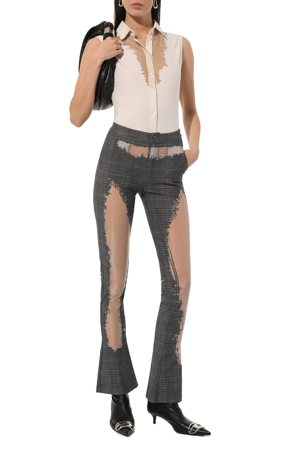 Хлопковые брюки DIESEL, арт. A17142/0HPAA, фото 2