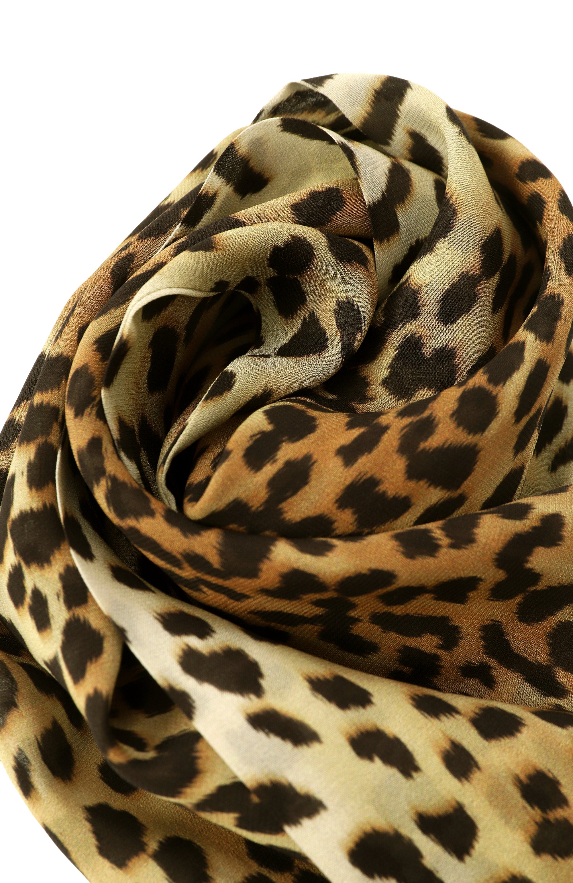 Шарф из вискозы BLUMARINE леопардового цвета по цене 57450 руб., арт. 2W339W, фото 3 Шарф из вискозы BLUMARINE, арт. 2W339W, фото 3