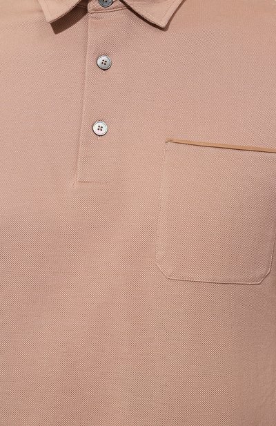 Хлопковое поло ZEGNA, арт. UD392A7/D752, фото 5