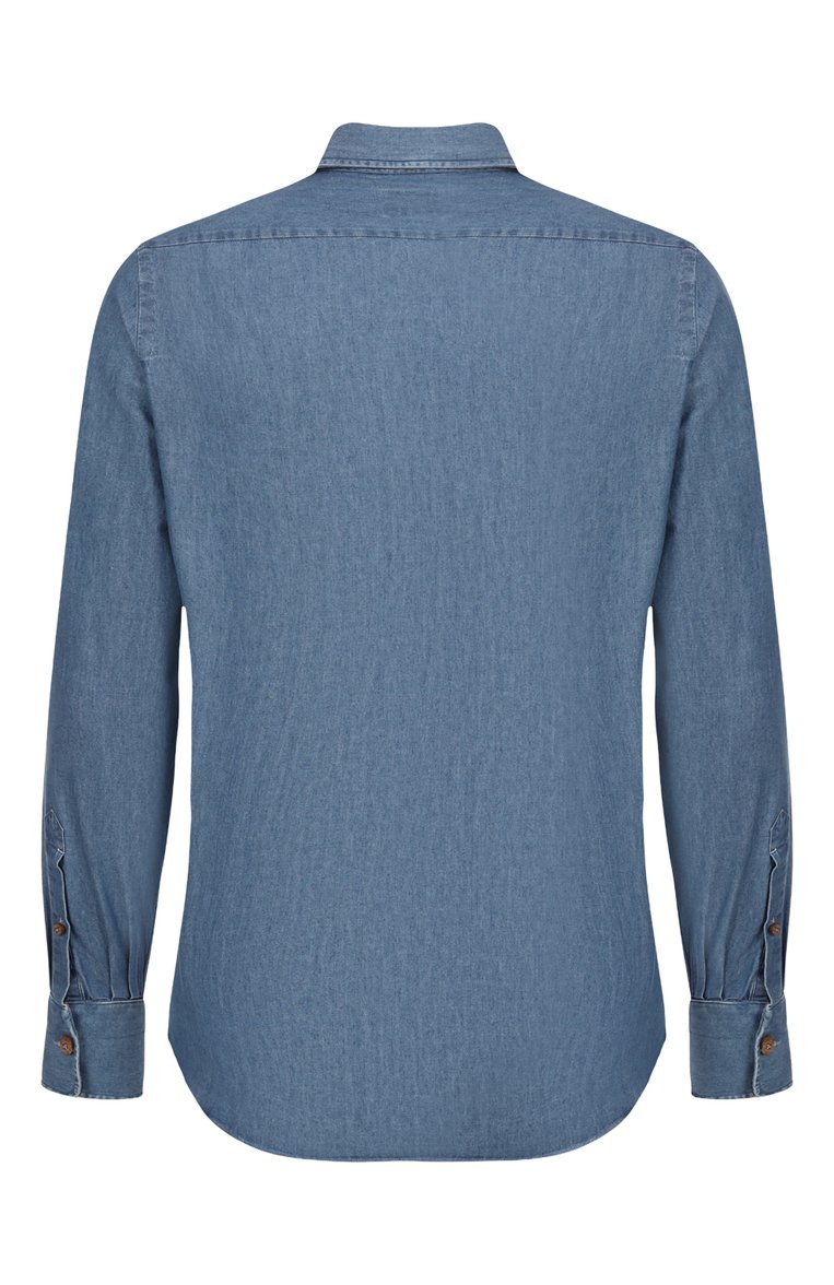 Джинсовая рубашка GIAMPAOLO, арт. TS41318, фото 2
