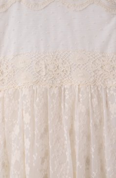 Детское платье DESIGNERS CAT кремового цвета, арт. 100000K01001756/DREAMY | Фото 3 (Материал подклада: Хлопок; Драгоценные камни: Проставлено; Рукава: Короткие; Материал сплава: Проставлено; Случай: Формальный; Девочки Кросс-КТ: Платье-одежда; Материал внешний: Синтетический материал; Ростовка одежда: 4 года | 104 см, 8 лет | 128 см, 10 - 11 лет | 140 - 146см, 6 лет | 116 см)