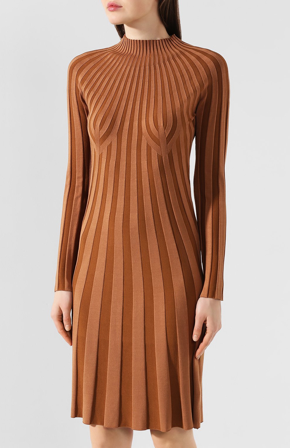 Шелковое платье BURBERRY, арт. 8023934, фото 3