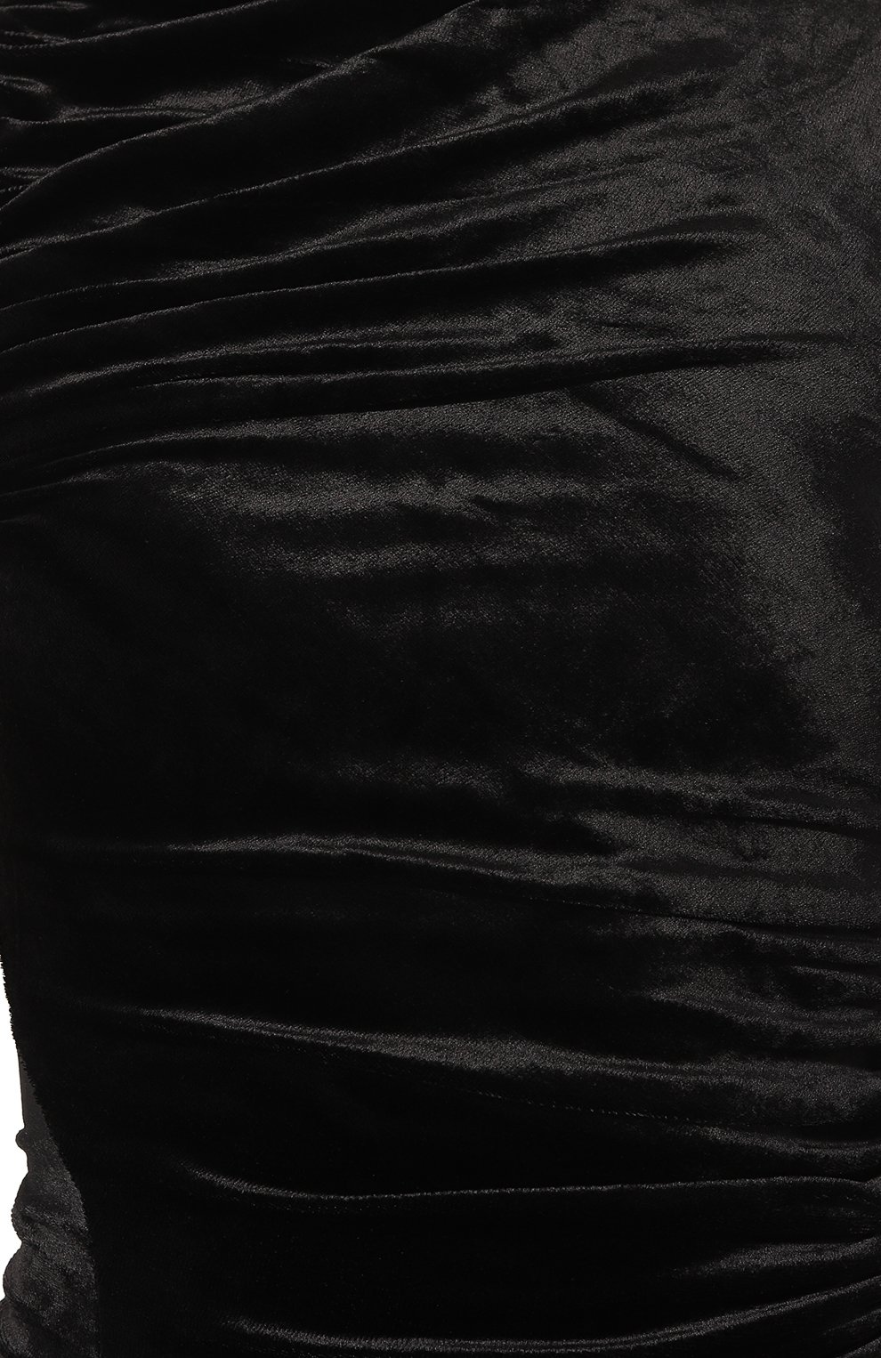 Бархатное платье RICK OWENS LILIES черного цвета по цене 87550 руб., арт. LI02C2502/VST, фото 5 Бархатное платье RICK OWENS LILIES, арт. LI02C2502/VST, фото 5