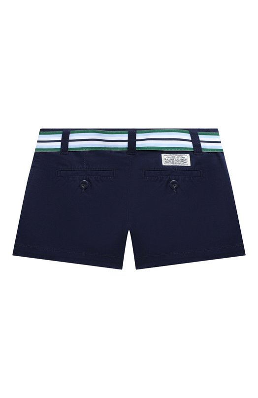 Хлопковые шорты Polo Ralph Lauren Синий, фото 2