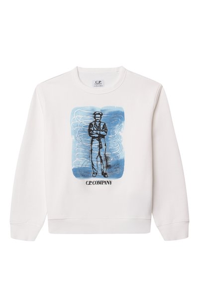 Хлопковый свитшот C.P. COMPANY, арт. CSF000/LCA69/10-14, фото 1