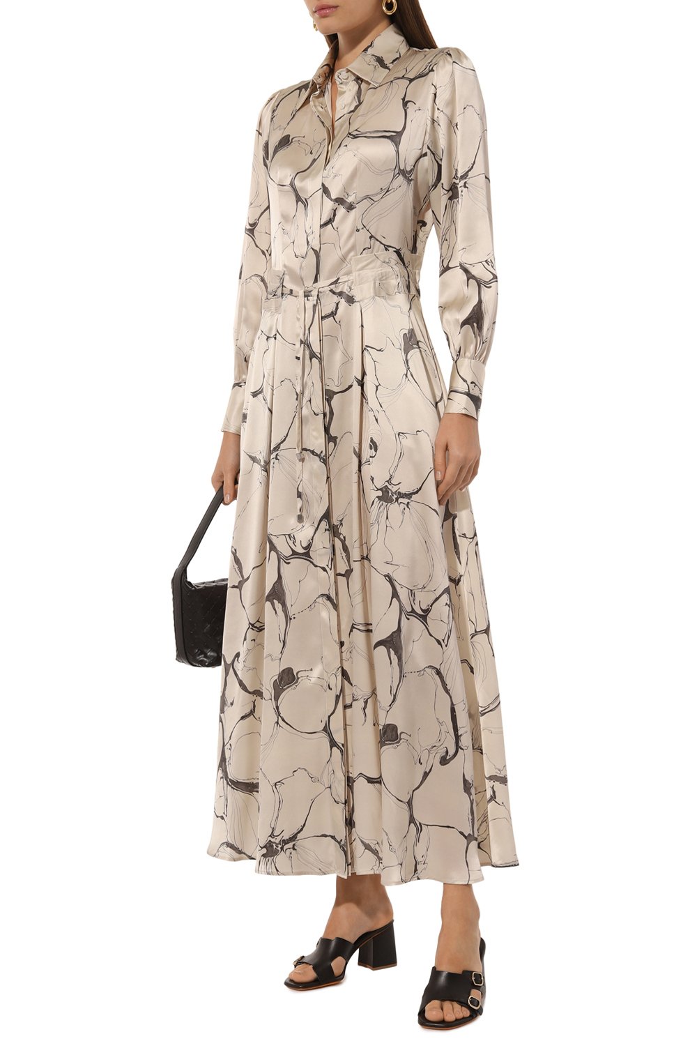 Шелковое платье KITON, арт. D58334K0561E07, фото 2