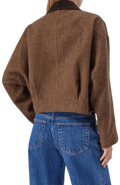 Полупальто из шерсти и льна JUUN.J, арт. JW5X30W52, фото 4