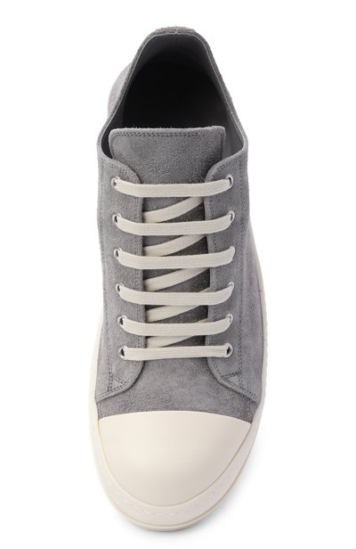 Замшевые кеды low sneaks RICK OWENS, арт. RU02F4891/LVSH, фото 5