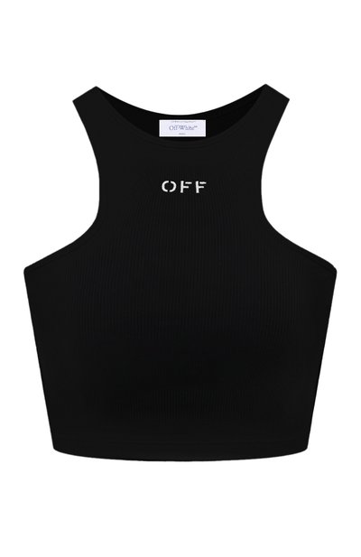 Женский хлопковый топ OFF-WHITE, арт. 0WAD086C99JER002