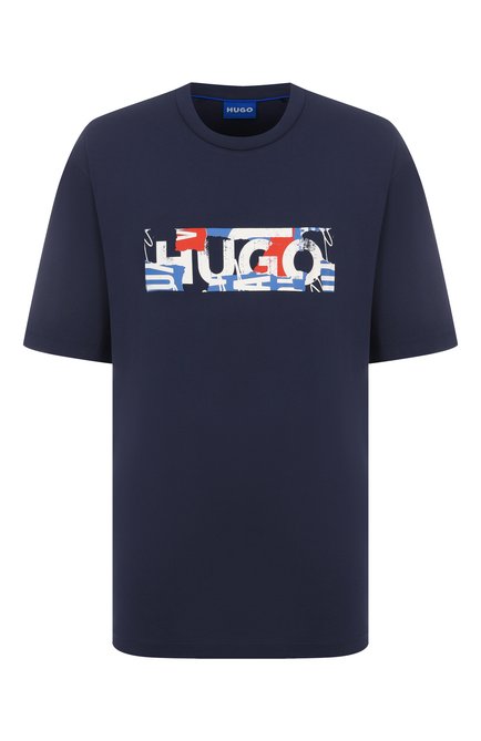 Мужская хлопковая футболка HUGO BLUE, арт. 50543485
