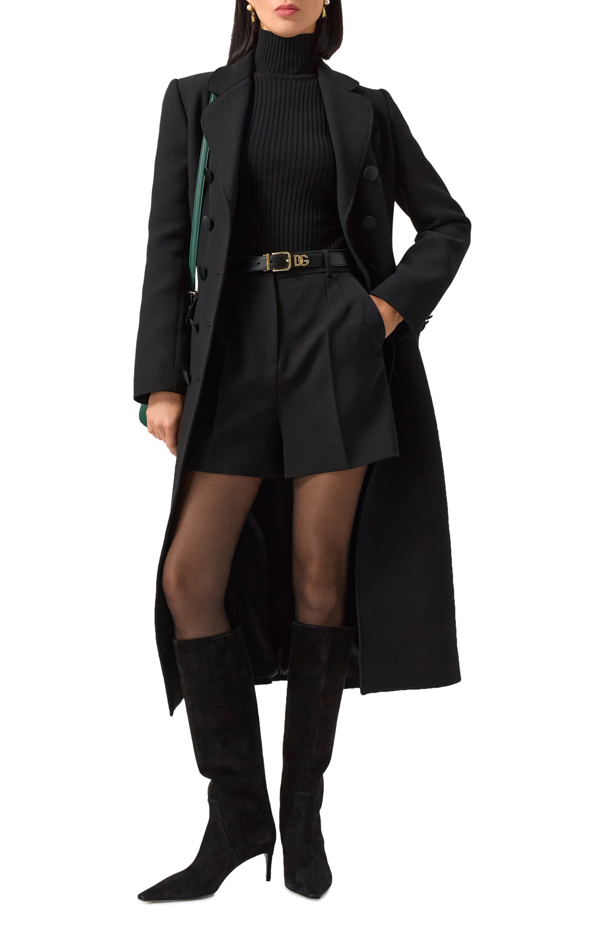 Замшевые сапоги mun 60 DOLCE & GABBANA, арт. CU1139/A6807, фото 2