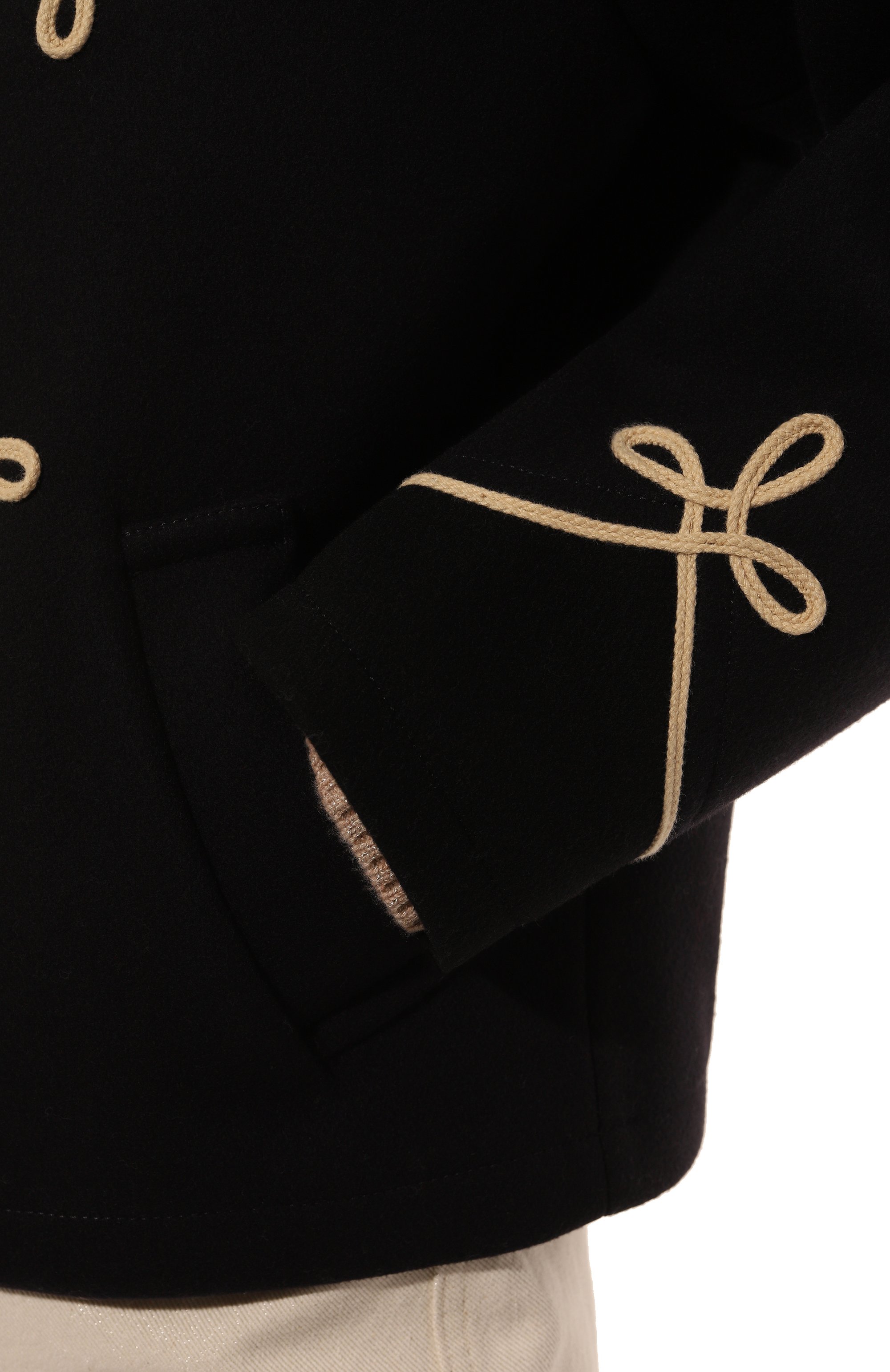 Шерстяное полупальто THE KOOPLES, арт. FMAN29012K, фото 5