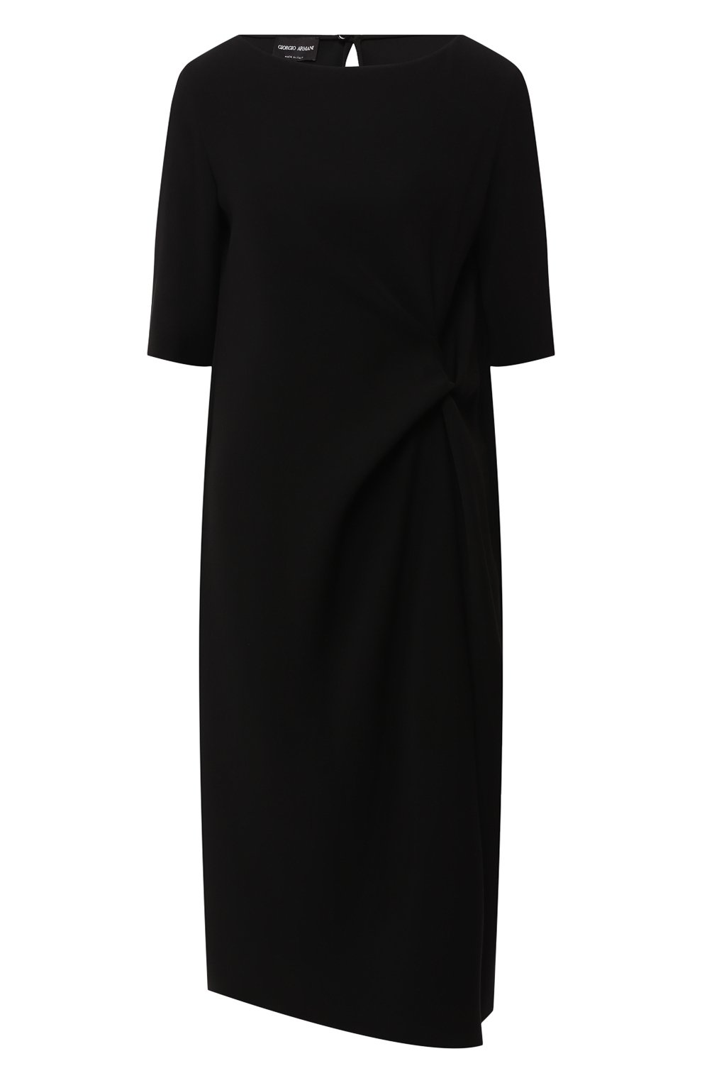 Платье GIORGIO ARMANI черного цвета по цене 141500 руб., арт. 9WHVA02U/T002M, фото 1 Платье GIORGIO ARMANI, арт. 9WHVA02U/T002M, фото 1