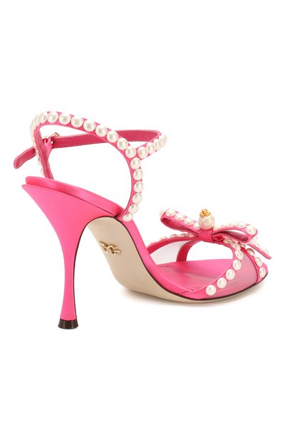 Текстильные босоножки DOLCE & GABBANA, арт. CR0964/AX086, фото 4