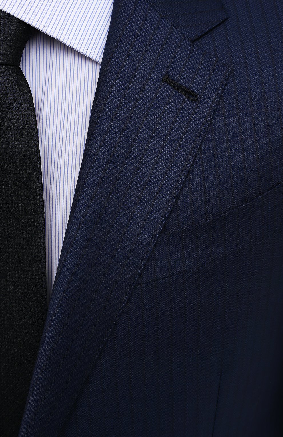 Шерстяной костюм ZEGNA темно-синего цвета по цене 290500 руб., арт. 922578/221225, фото 6 Шерстяной костюм ZEGNA, арт. 922578/221225, фото 6
