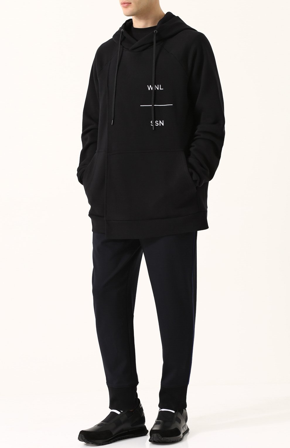 Хлопковое худи свободного кроя PUBLIC SCHOOL, арт. F17M426, фото 2