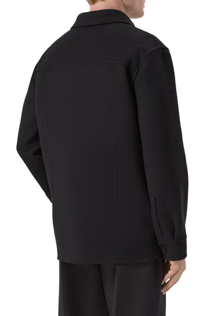 Шерстяная куртка-рубашка JIL SANDER, арт. J22SW0175/J40035, фото 4