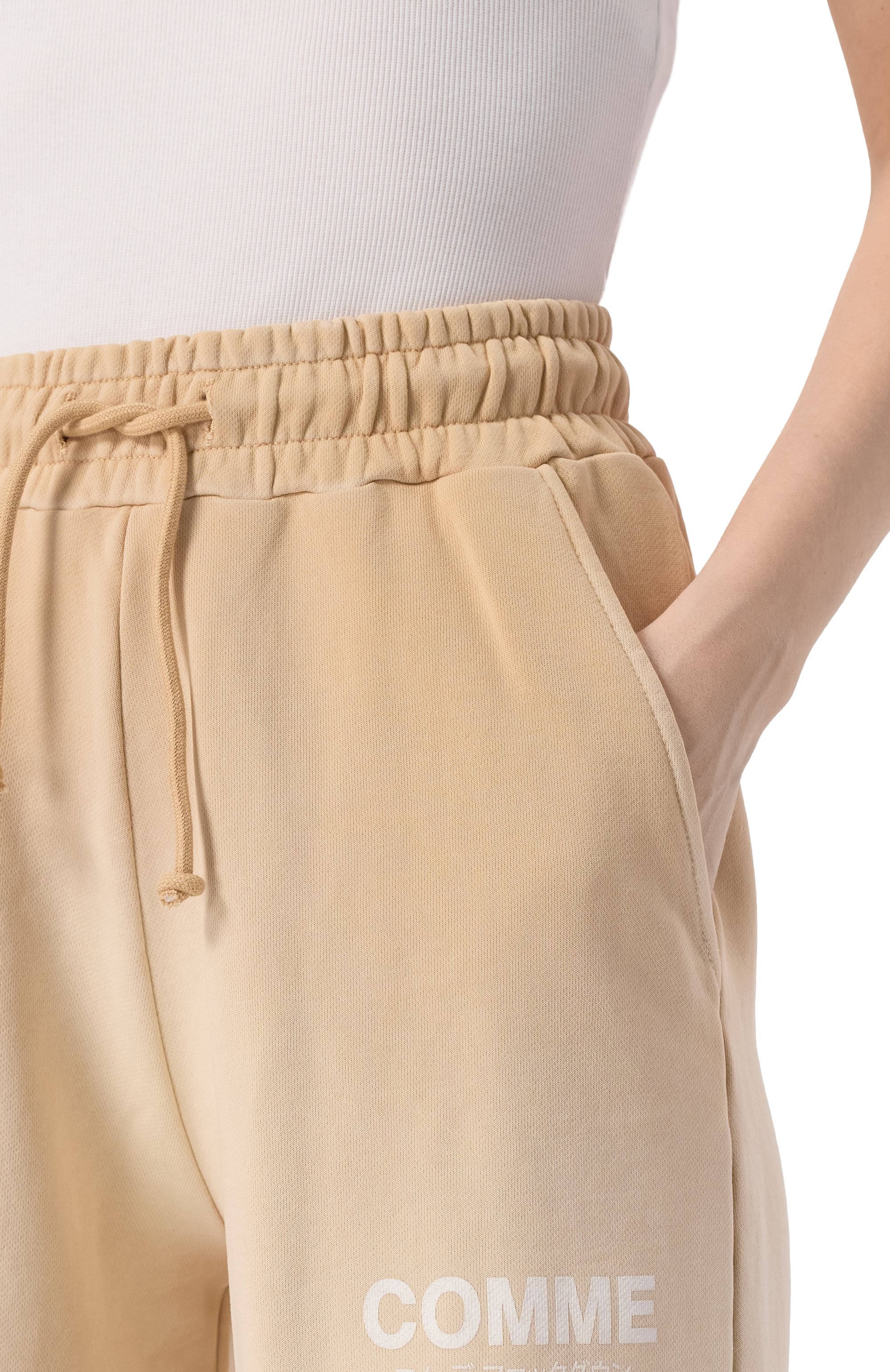 Хлопковые брюки COMME DES FUCKDOWN, арт. CFABW01237, фото 5