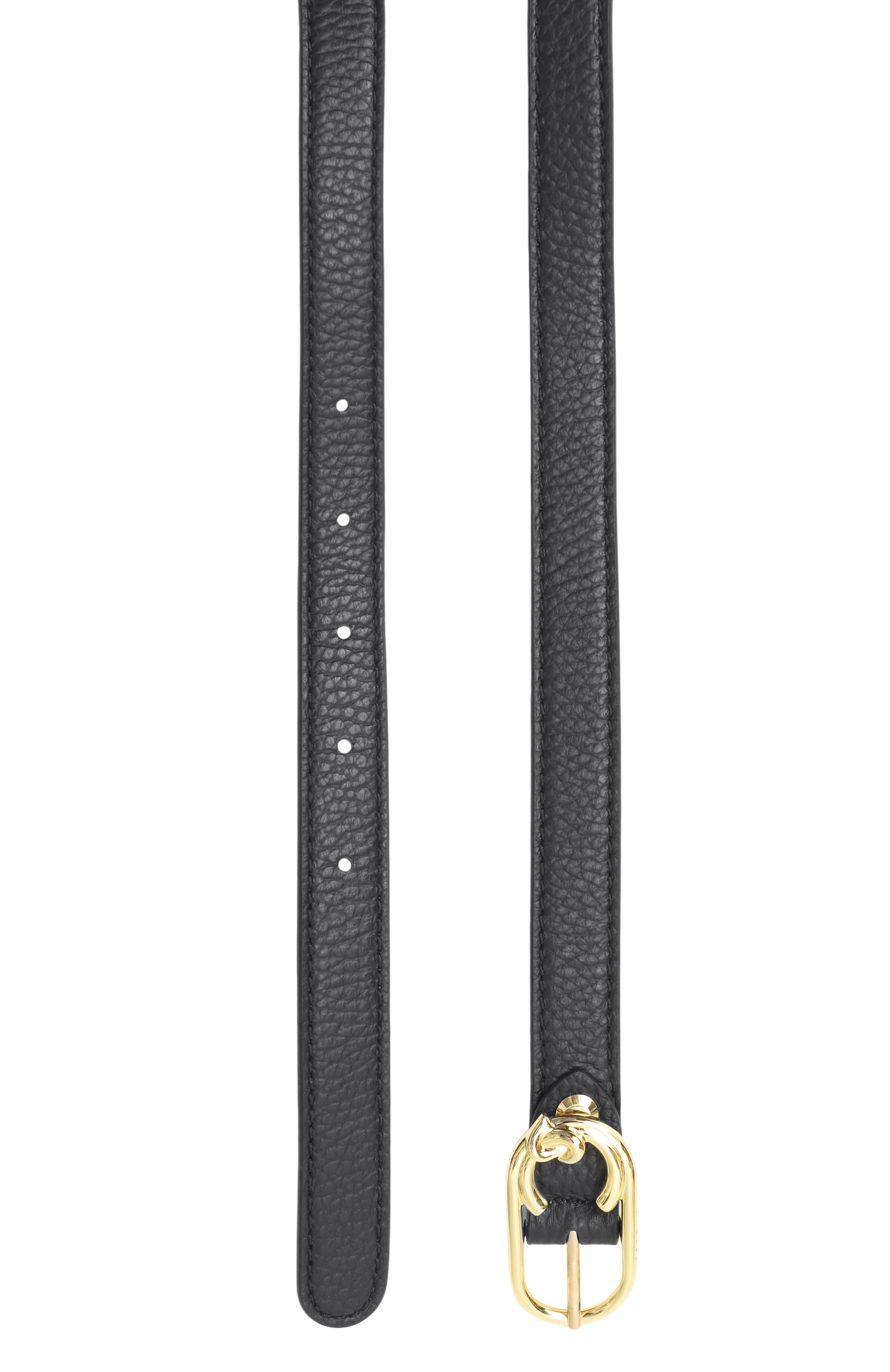 Кожаный ремень COCCINELLE черного цвета по цене 9450 руб., арт. E3 SSL 11 24 01, фото 3 Кожаный ремень COCCINELLE, арт. E3 SSL 11 24 01, фото 3