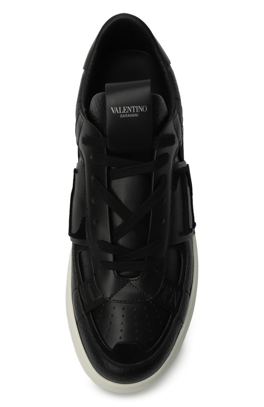Кожаные кеды VL7N Valentino 5Y2S0C58/BQX Чёрный  5Y2S0C58/BQX Фото 6