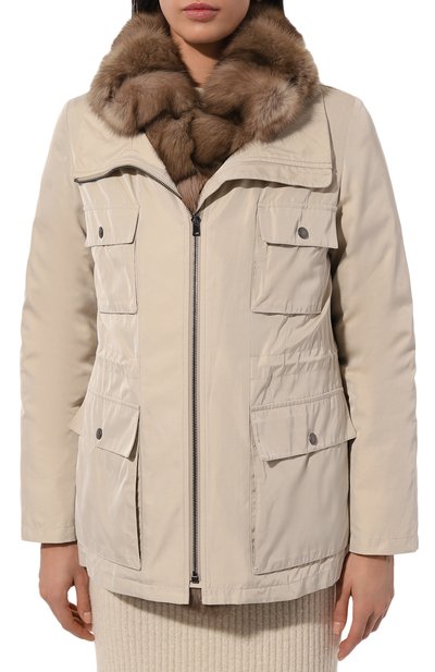 Двусторонняя парка с меховой отделкой YVES SALOMON, арт. 20WYV05371ZIRV_, фото 3