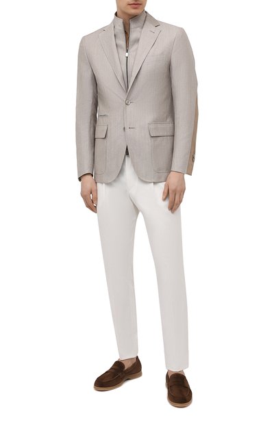 Пиджак из шерсти и льна CORNELIANI, арт. 87X595-1118360/90, фото 2